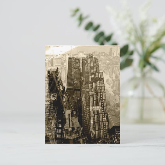 Metropool V Briefkaart (Staand voorkant)