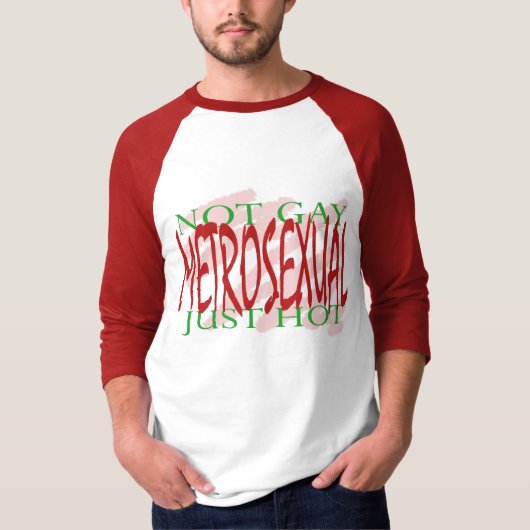 Metroseksueel T-shirt (Voorkant)
