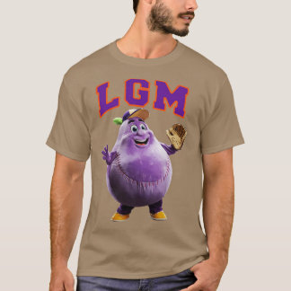 Mets Grimace Omg door el mehdi T-shirt
