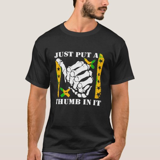 Mets Un Pouce dedans T-shirt (Devant)