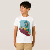 metselaar aan het werk t-shirt (Voorkant volledig)