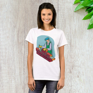 metselaar aan het werk t-shirt