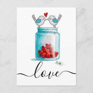 Metselpot van Liefde Briefkaart