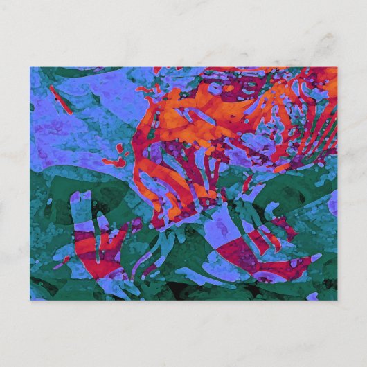 "Metselwerk: Briefkaart van de Kunst van de komst (Voorkant)