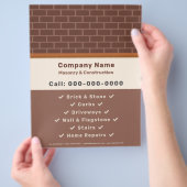 Metselwerk & constructie Flyer (Hand)