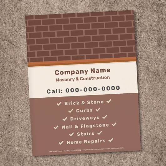 Metselwerk & constructie Flyer