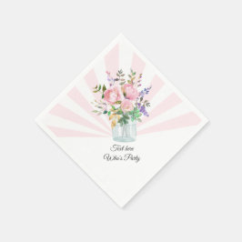 metselwerk pot, volwassen verjaardag, bruiloft, bl servet