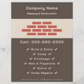 metselwerkvlieger flyer (Voorkant)