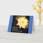 Metta-Kaart Kaart (Gele Bloem)