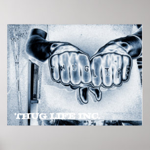 METTALIC THUG LIFE, THUG LIFE INC. POSTER