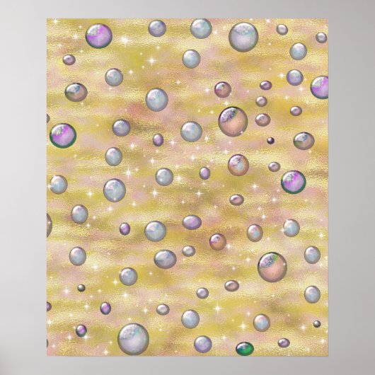 METTALISCHE VRUCHTEN LUXERY POSTER (Voorkant)