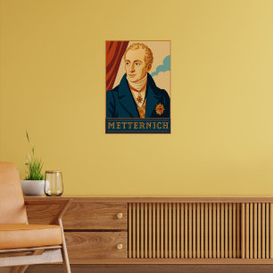 Metternich : Poster vintage moderne