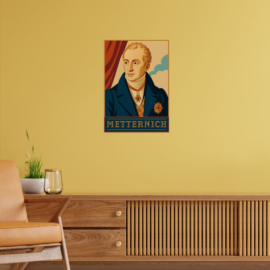 Metternich : Poster vintage moderne (Salon 2)