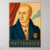 Metternich : Poster vintage moderne (Devant)