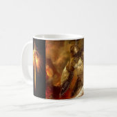 Mettez dessus l'armure de la tasse de guerrier de (Devant gauche)