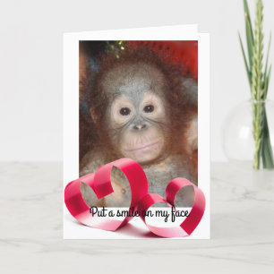Mettez un sourire sur ma carte Saint-Valentin