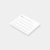 Mettez une date dessus ! Post-It Notes (Incliné)