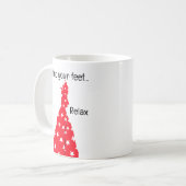 Mettez vos pieds vers le haut Relax Mug (Devant gauche)