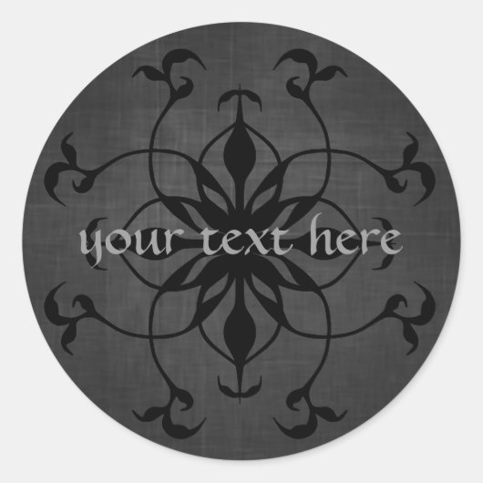 Mettez votre texte sur ces superbes autocollants g (Devant)