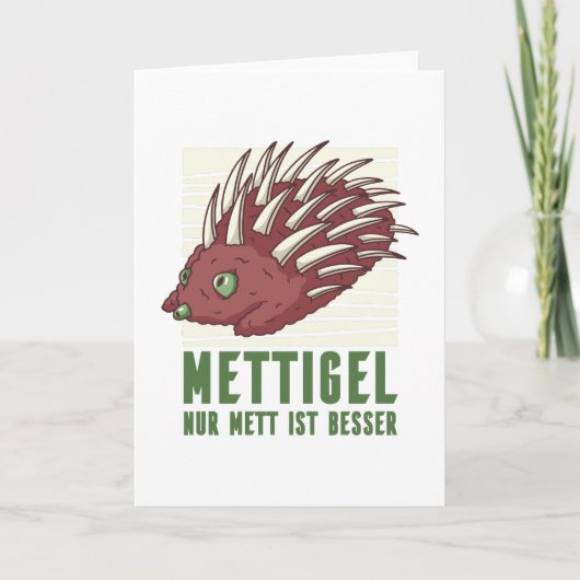 Mettigel Kaart (Voorkant)