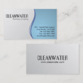 Mettre d'aplomb - cartes de visite (Devant / Derrière)