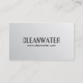 Mettre d'aplomb - cartes de visite (Dos)