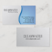 Mettre d'aplomb - cartes de visite (Devant / Derrière)