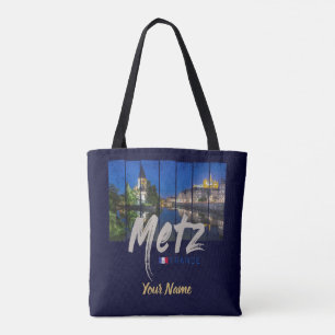 Metz Grand Est France bij Night Souvenir Draagtas