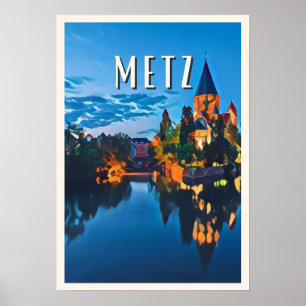 Metz Photo Vintage Poster