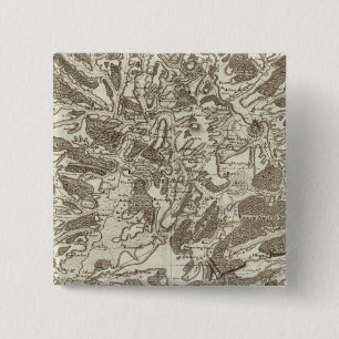 Metz Vierkante Button 5,1 Cm