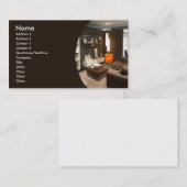 Meubelen/binnenontwerp Visitekaartje (Voorkant / Achterkant)