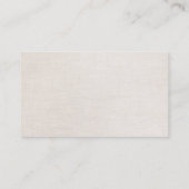 Meubelen Upholsterer Sofa-Logo Visitekaartje (Achterkant)