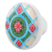 Meubelen voor sierdoeleinden, van rood of groen keramische knop (Rechts)