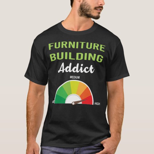 Meubilair Bouwer Carpentry Carpenter T-shirt (Voorkant)
