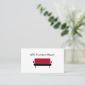 Meubles Service de réparation Carte de visite mode (Debout devant)