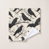 Meurtre de corbeaux (Gant de toilette)