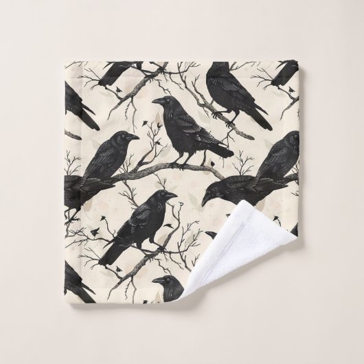 Meurtre de corbeaux (Gant de toilette)