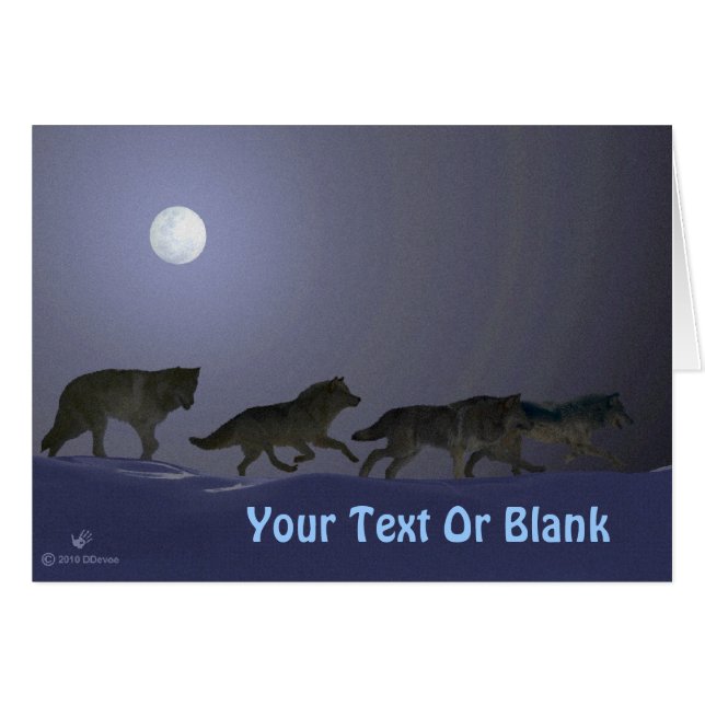 Meute de loups (Devant horizontal)
