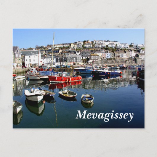 Mevagissey Briefkaart (Voorkant)