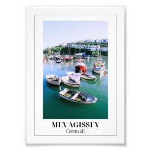 Mevagissey, Cornwall Foto Afdruk