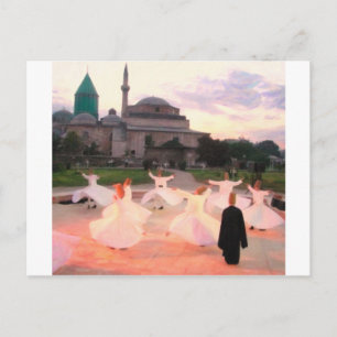 mevlana konya briefkaart