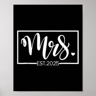 Mevr. Gest. 2025 Net Getrouwd Bruid Echter Mr &amp Poster