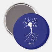 Mevr. Neuron Magneet (Voorkant / Achterkant)