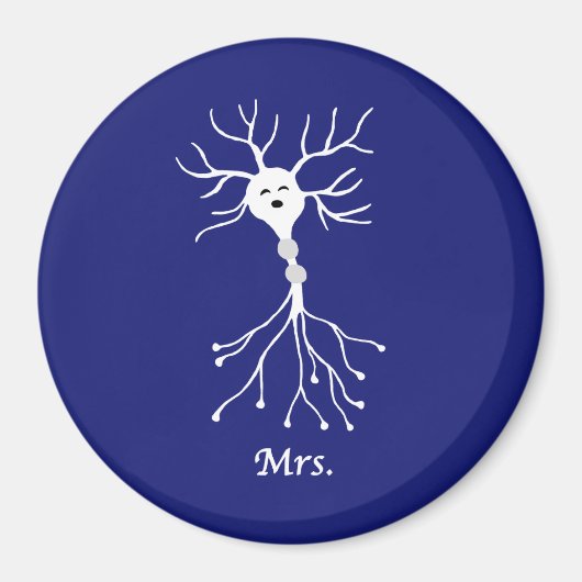 Mevr. Neuron Magneet (Voorkant)