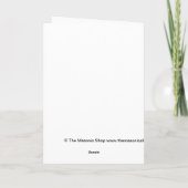 Mevr. OES Paashaas Feestdagen Kaart (Achterkant)