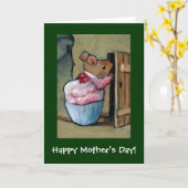 MEVR. TITTLEMOUSE Gelukkig Moederdag! Kaart (Gele Bloem)