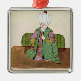 Mevrouw 1971 Sultan Suleyman I Metalen Ornament