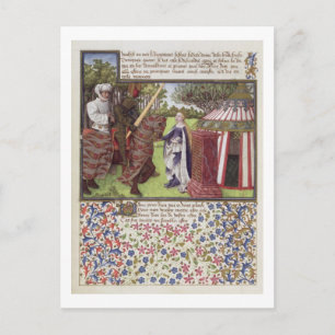 Mevrouw 2597 Heart en Desire met Hope in dit Huis, Briefkaart