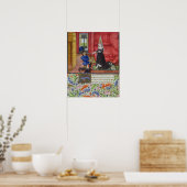 Mevrouw 2617 De schrijver wijdt La Teseida aan een Poster (Keuken)