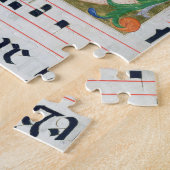 Mevrouw 515 f.1r The Miraculous Draft of Fishes, v Legpuzzel (Zijkant)